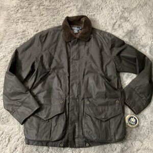 SOLD Polo Ralph Lauren Heavy Hunting Jacket Size Large Vintage Grey/Plaid